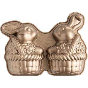 imageNordic Ware Baby Bunny Cakelet 45 Cup Capacity ToffeeToffee