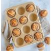 imageNordic Ware 9quot Round Nonstick Natural Aluminum Cake Pans 2 Pack Metallic12 Muffins