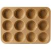 imageNordic Ware 9quot Round Nonstick Natural Aluminum Cake Pans 2 Pack Metallic12 Muffins