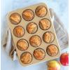 imageNordic Ware 9quot Round Nonstick Natural Aluminum Cake Pans 2 Pack Metallic12 Muffins