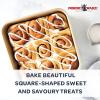 imageNordic Ware 9quot Round Nonstick Natural Aluminum Cake Pans 2 Pack MetallicSquare