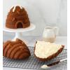 imageNordic Ware Beehive Cakelet 3 Cup Capacity ToffeeBeehive Cake Pan