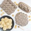 imageNordic Ware Beehive Cakelet 3 Cup Capacity ToffeeHoney Hive Loaf