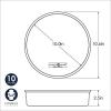 imageNordic Ware Natural Aluminum Commercial Round Layer Cake Pan Baking Essentials10Inch Round