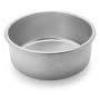 imageNordic Ware Natural Aluminum Commercial Round Layer Cake Pan Baking Essentials12Inch Round