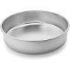 imageNordic Ware Natural Aluminum Commercial Round Layer Cake Pan Baking Essentials12Inch Round