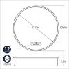 imageNordic Ware Natural Aluminum Commercial Round Layer Cake Pan Baking Essentials12Inch Round