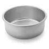imageNordic Ware Natural Aluminum Commercial Round Layer Cake Pan Baking Essentials6Inch Round