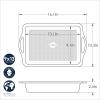 imageNordic Ware Treat Nonstick Loaf Pan9x13 Rectangle