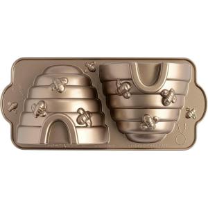 imageNordic Ware Beehive Cakelet 3 Cup Capacity ToffeeBeehive Cake Pan
