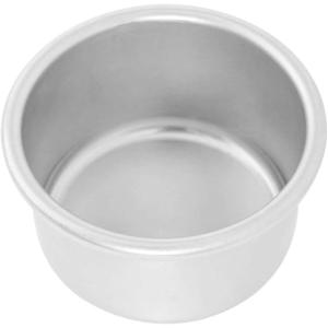 imageNordic Ware Natural Aluminum Commercial Round Layer Cake Pan Baking Essentials4Inch Round