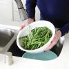 imageNordic Ware 2in1 Colander Bowl Set White and Sea Glass