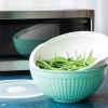 imageNordic Ware Colander Bowl ampamp Cover Set 3 Piece Coastal Colors