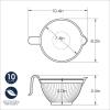 imageNordic Ware Micro Mix and Melt White 3 CupsWhite