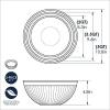 imageNordic Ware Mini Prep and Serve Mixing Bowls Set 4Piece EarthTonesEarthTones