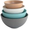 imageNordic Ware Mini Prep and Serve Mixing Bowls Set 4Piece EarthTonesEarthTones