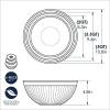 imageNordic Ware Mini Prep and Serve Mixing Bowls Set 4Piece EarthTonesEarthTones