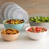 imageNordic Ware Mini Prep and Serve Mixing Bowls Set 4Piece EarthTonesEarthTones