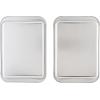 imageNordic Ware Naturals Compact Crisping Tray  Natural Uncoated Aluminum Toaster Oven and Broiler Safe3Piece Set