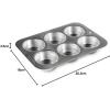 imageNordic Ware Naturals Compact Crisping Tray  Natural Uncoated Aluminum Toaster Oven and Broiler SafeMuffin Pan
