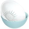 imageNordic Ware 2in1 Colander Bowl Set White and Sea Glass