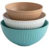 imageNordic Ware Mini Prep and Serve Mixing Bowls Set 4Piece EarthTonesEarthTones