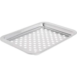 imageNordic Ware Naturals Compact Crisping Tray  Natural Uncoated Aluminum Toaster Oven and Broiler SafeCrisping Tray