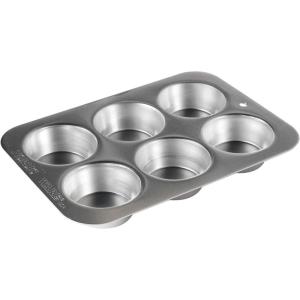 imageNordic Ware Naturals Compact Crisping Tray  Natural Uncoated Aluminum Toaster Oven and Broiler SafeMuffin Pan