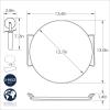 imageNordic Ware 14Inch Square Pizza and Baking Stone Oven Safe and Grill Safe Cordierite with Stainless HolderRound