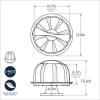 imageNordic Ware 50003 Bundt Cake Stand with Locking Lid Sea Glass Base