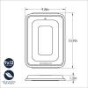 imageNordic Ware 9 by 13 Inch Plastic Storage Lid Translucent