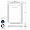 imageNordic Ware Bakers Half Sheet with Lid Natural Aluminum 1844x1313x225 inches