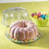 imageNordic Ware Loaf Cake Keeper Blue128quotL x 73quotW x 46quotHDeluxe Clear Keeper