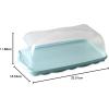 imageNordic Ware Loaf Cake Keeper Blue128quotL x 73quotW x 46quotHLoaf Keeper
