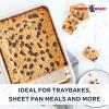imageNordic Ware Natural Aluminum Commercial Cake Pan with Lid Rectangle Pan with Lid Silver 9 x 13Rectangle Pan