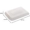 imageNordic Ware Natural Aluminum Commercial Cake Pan with Lid Rectangle Pan with Lid Silver 9 x 13Rectangle Pan with Lid