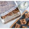 imageNordic Ware Natural Aluminum Commercial Cake Pan with Lid Rectangle Pan with Lid Silver 9 x 13Rectangle Pan with Lid
