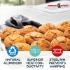 imageNordic Ware Naturals 12 Cavity Muffin Pan with HighDomed LidStandard with HighDomed Lid