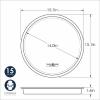 imageNordic Ware Naturals 14quot Traditional Pizza PanDeep Dish
