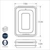 imageNordic Ware Naturals Quarter Sheet 9x13 and Lid Baking Set USA Made Aluminum Commercial Quality Sheet Pans for Baking or Roasting Encapsulated Galvanized Steel Rim Prevents Warping 3pc Bakers Set