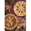imageNordic Ware Stars and Cherries Pie Top Cutter RedApple  Leaves Pie Top Cutter
