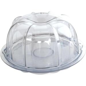 imageNordic Ware Loaf Cake Keeper Blue128quotL x 73quotW x 46quotHDeluxe Clear Keeper