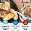 imageNordic Ware 365 IndoorOutdoor Sizzling Steak Server Silver