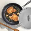 imageNordic Ware Basalt Aluminum Saute Skillet and Lid Set 8Inch Ceramic CoatingNonstick Ceramic Coating