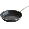 imageNordic Ware Basalt Aluminum Saute Skillet and Lid Set 8Inch Ceramic CoatingNonstick Ceramic Coating