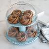 imageNordic Ware Dessert Stand with Lid Sea GlassDessert Stand
