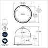 imageNordic Ware Dessert Stand with Lid Sea GlassDessert Stand