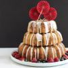 imageNordic Ware Formed Bundt Tiered 3Piece Set Twilight Blue