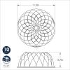 imageNordic Ware Kaleidoscope Bundt 10 Cup Gold