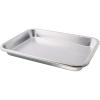 imageNordic Ware Naturals Eighth Sheet  USA Made Uncoated Natural Aluminum Commercial Quality Sheet Pan 1PackEighth Sheet  1Pack